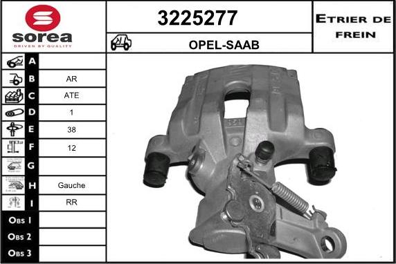 Sera 3225277 - Гальмівний супорт avtolavka.club