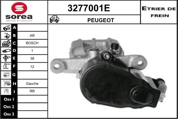 Sera 3277001E - Гальмівний супорт avtolavka.club