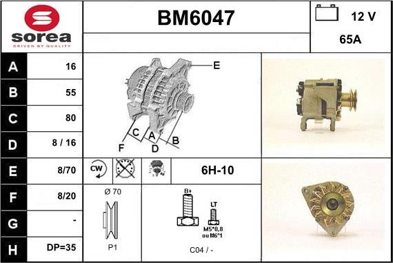 Sera BM6047 - Генератор avtolavka.club