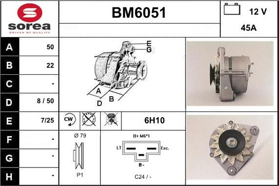 Sera BM6051 - Генератор avtolavka.club