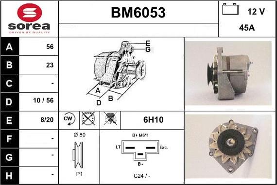 Sera BM6053 - Генератор avtolavka.club