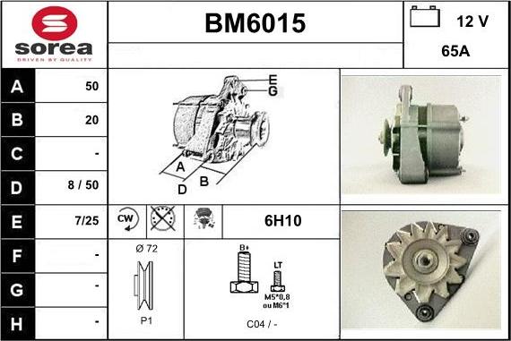 Sera BM6015 - Генератор avtolavka.club