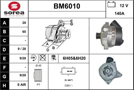 Sera BM6010 - Генератор avtolavka.club