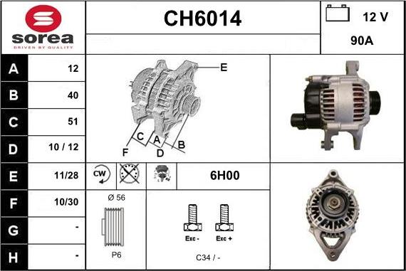 Sera CH6014 - Генератор avtolavka.club