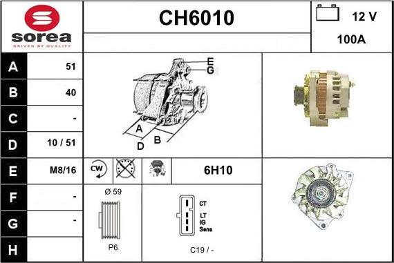 Sera CH6010 - Генератор avtolavka.club