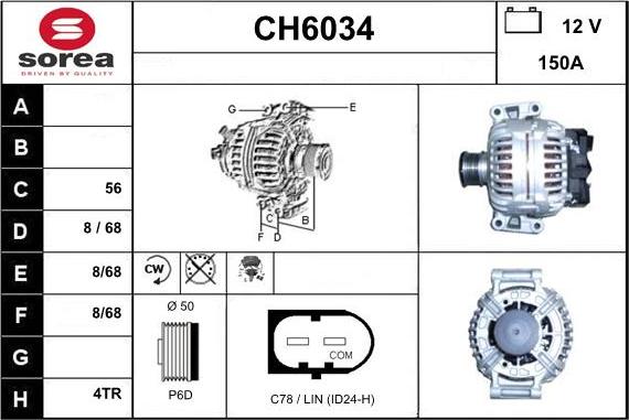 Sera CH6034 - Генератор avtolavka.club