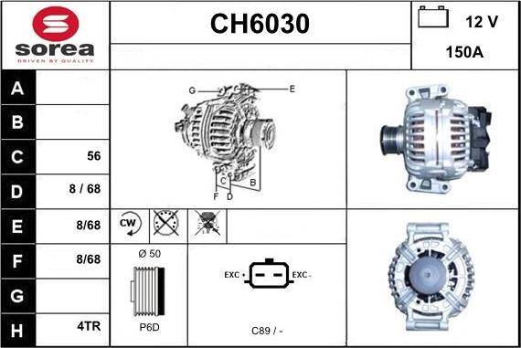 Sera CH6030 - Генератор avtolavka.club