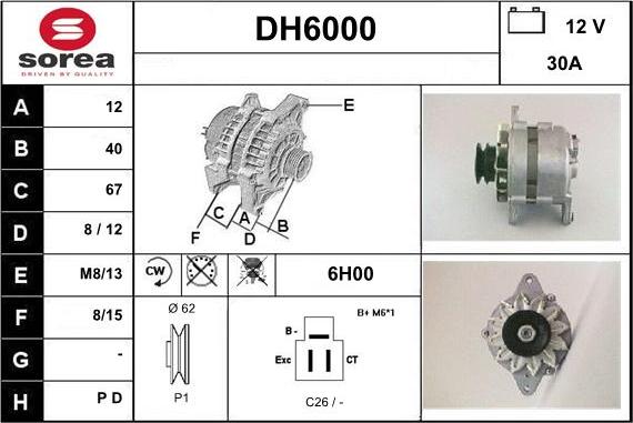 Sera DH6000 - Генератор avtolavka.club