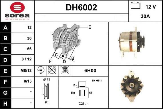 Sera DH6002 - Генератор avtolavka.club