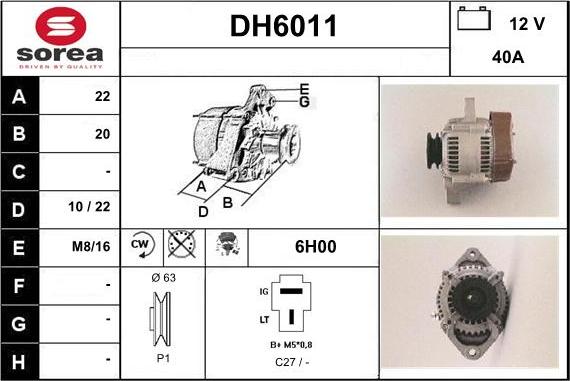 Sera DH6011 - Генератор avtolavka.club