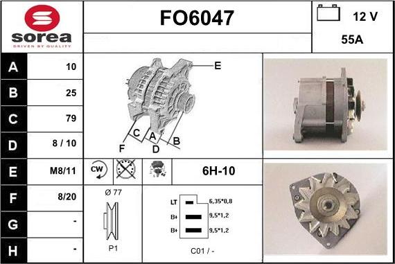 Sera FO6047 - Генератор avtolavka.club