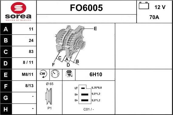 Sera FO6005 - Генератор avtolavka.club