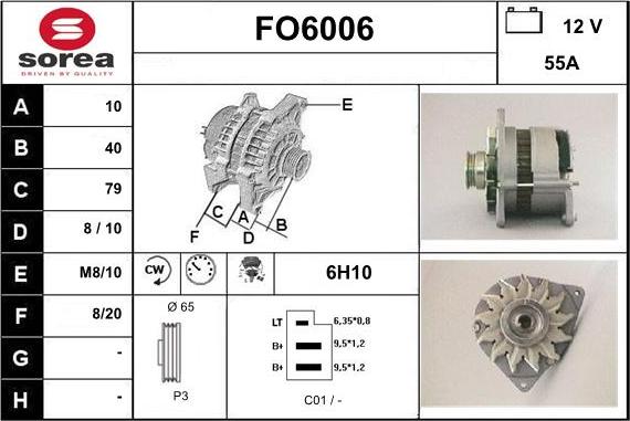 Sera FO6006 - Генератор avtolavka.club