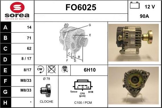 Sera FO6025 - Генератор avtolavka.club