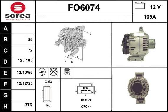 Sera FO6074 - Генератор avtolavka.club