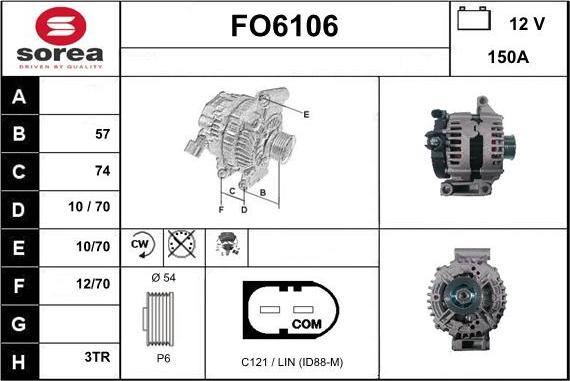 Sera FO6106 - Генератор avtolavka.club