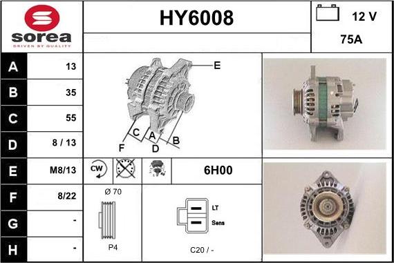 Sera HY6008 - Генератор avtolavka.club