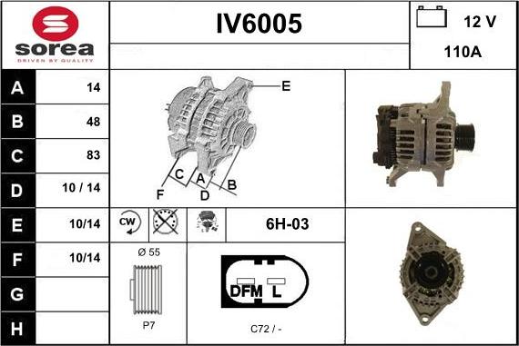 Sera IV6005 - Генератор avtolavka.club