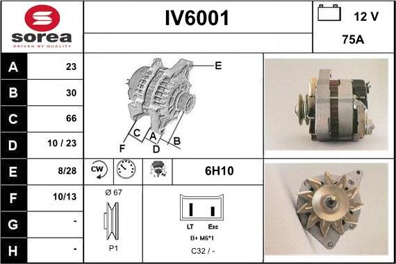 Sera IV6001 - Генератор avtolavka.club