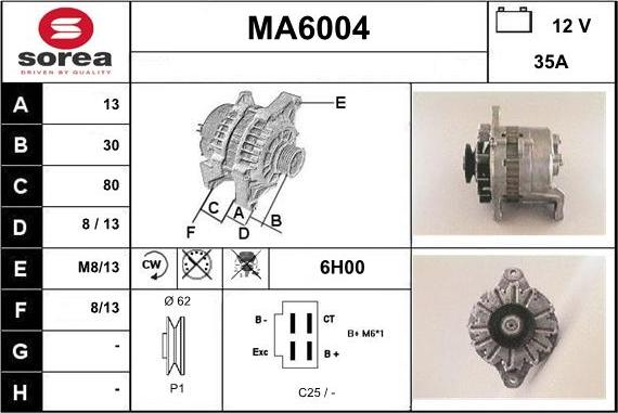 Sera MA6004 - Генератор avtolavka.club