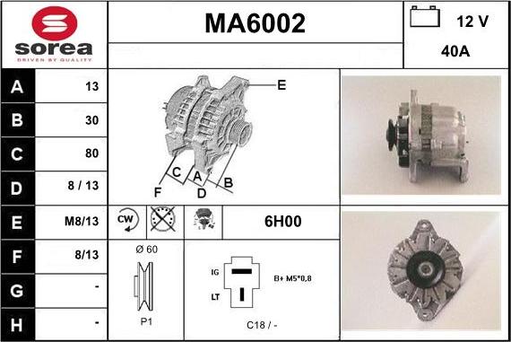 Sera MA6002 - Генератор avtolavka.club