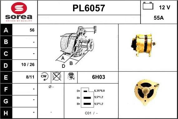 Sera PL6057 - Генератор avtolavka.club