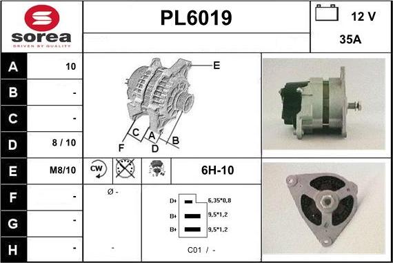 Sera PL6019 - Генератор avtolavka.club