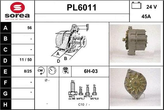 Sera PL6011 - Генератор avtolavka.club