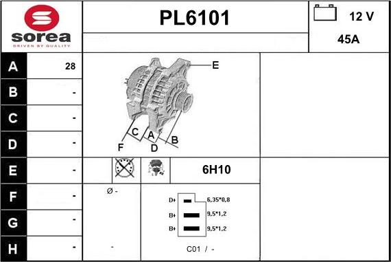 Sera PL6101 - Генератор avtolavka.club