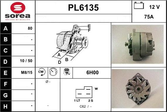 Sera PL6135 - Генератор avtolavka.club