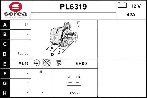 Sera PL6319 - Генератор avtolavka.club