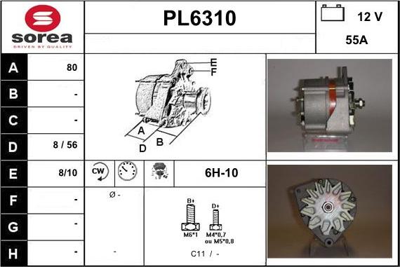 Sera PL6310 - Генератор avtolavka.club