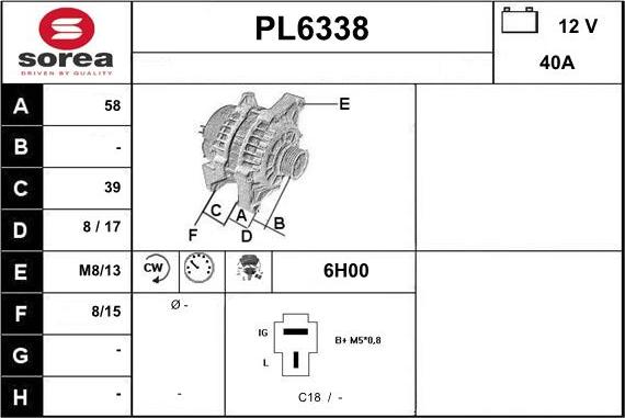 Sera PL6338 - Генератор avtolavka.club