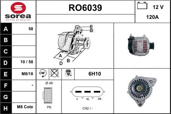 Sera RO6039 - Генератор avtolavka.club