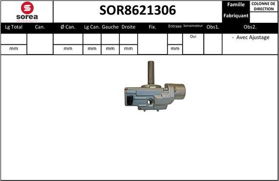 Sera SOR8621306 - Рульова колонка avtolavka.club