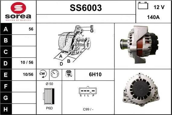 Sera SS6003 - Генератор avtolavka.club