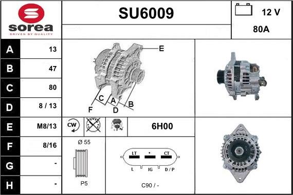 Sera SU6009 - Генератор avtolavka.club