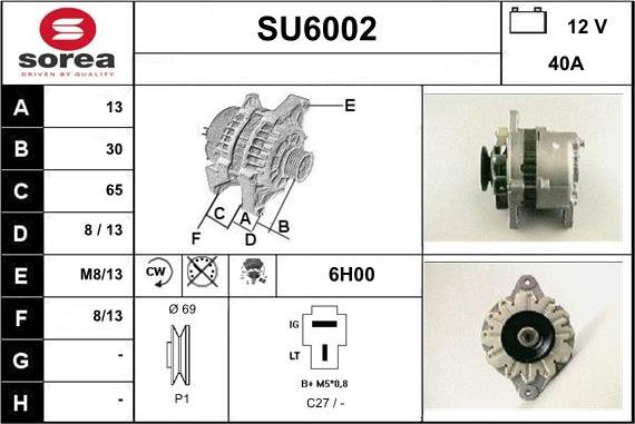 Sera SU6002 - Генератор avtolavka.club