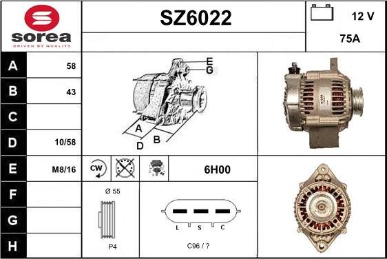 Sera SZ6022 - Генератор avtolavka.club