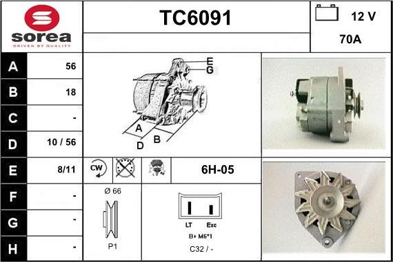 Sera TC6091 - Генератор avtolavka.club