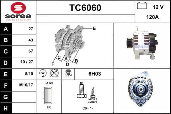 Sera TC6060 - Генератор avtolavka.club