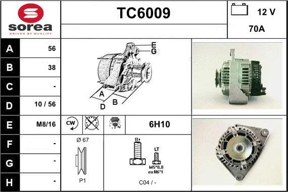 Sera TC6009 - Генератор avtolavka.club