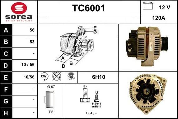 Sera TC6001 - Генератор avtolavka.club