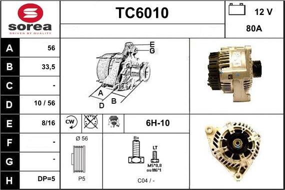 Sera TC6010 - Генератор avtolavka.club