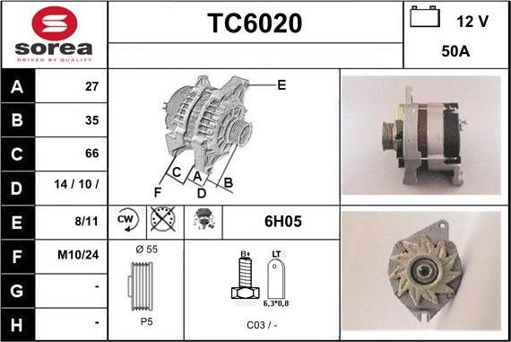 Sera TC6020 - Генератор avtolavka.club