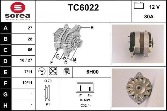 Sera TC6022 - Генератор avtolavka.club