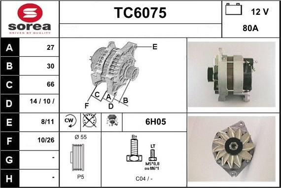 Sera TC6075 - Генератор avtolavka.club