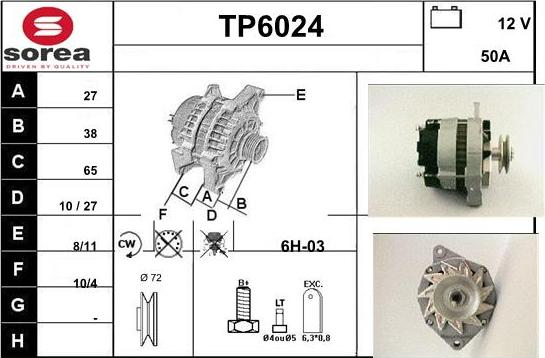 Sera TP6024 - Генератор avtolavka.club