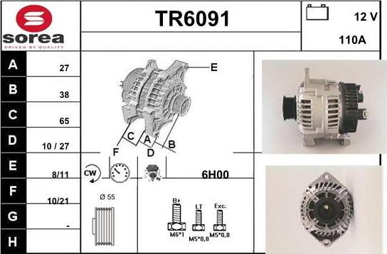 Sera TR6091 - Генератор avtolavka.club