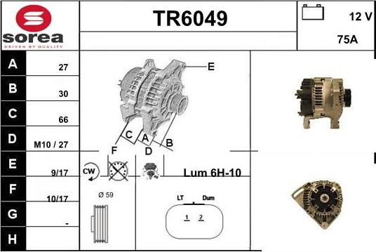 Sera TR6049 - Генератор avtolavka.club